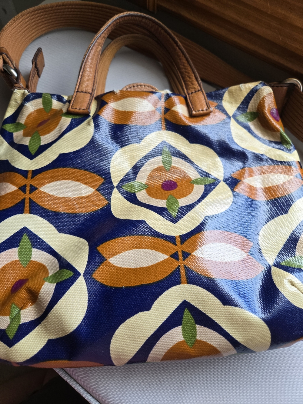 Fossil Keeper Set Crossboday, Wristlet And Zippered Wallet - Picture 12 of 15